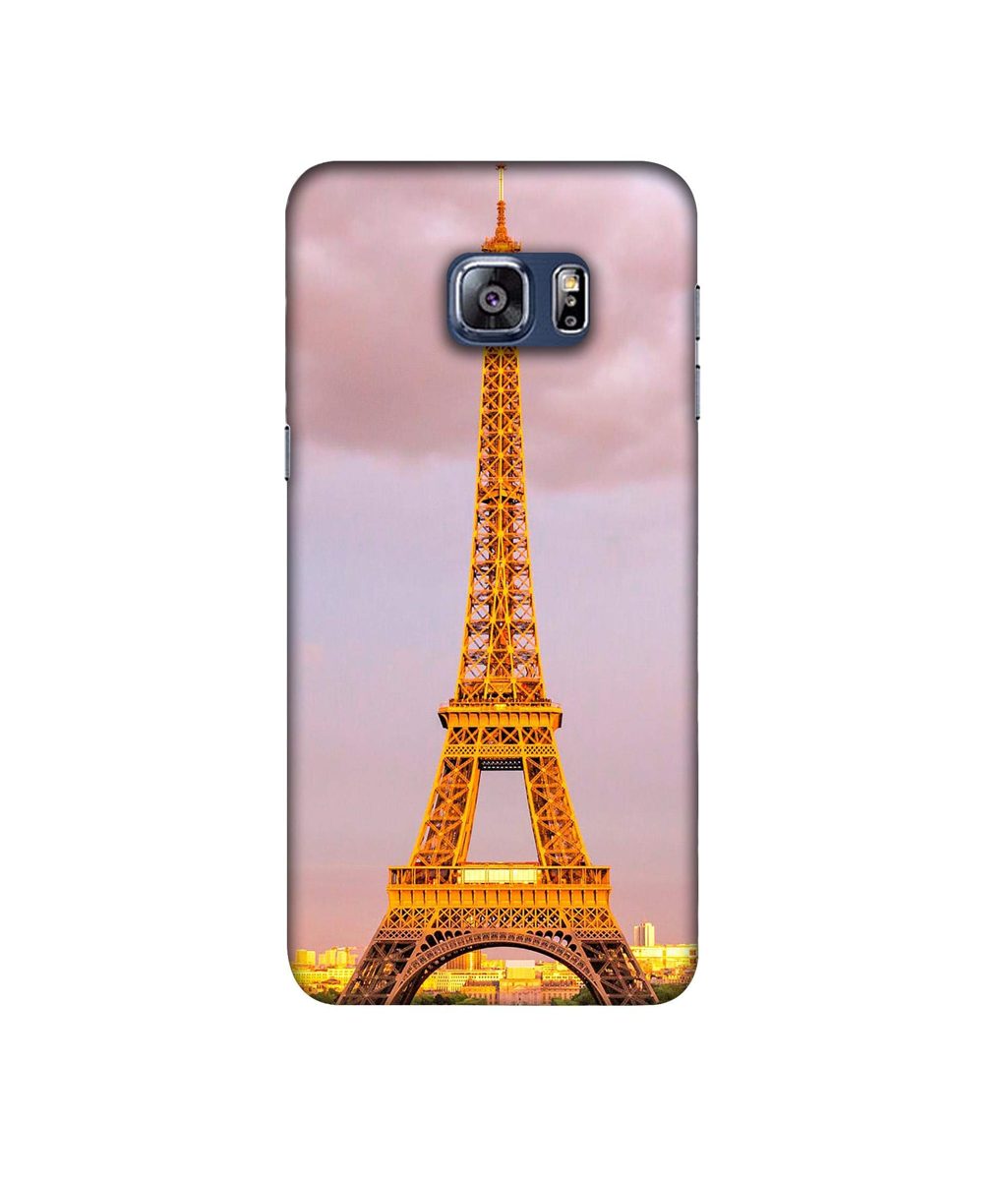 Amazon Brand - Solimo Designer Eiffel Tower Paris 3D Printed Hard Back Case Mobile Cover for Samsung Galaxy S6 Edge Plus