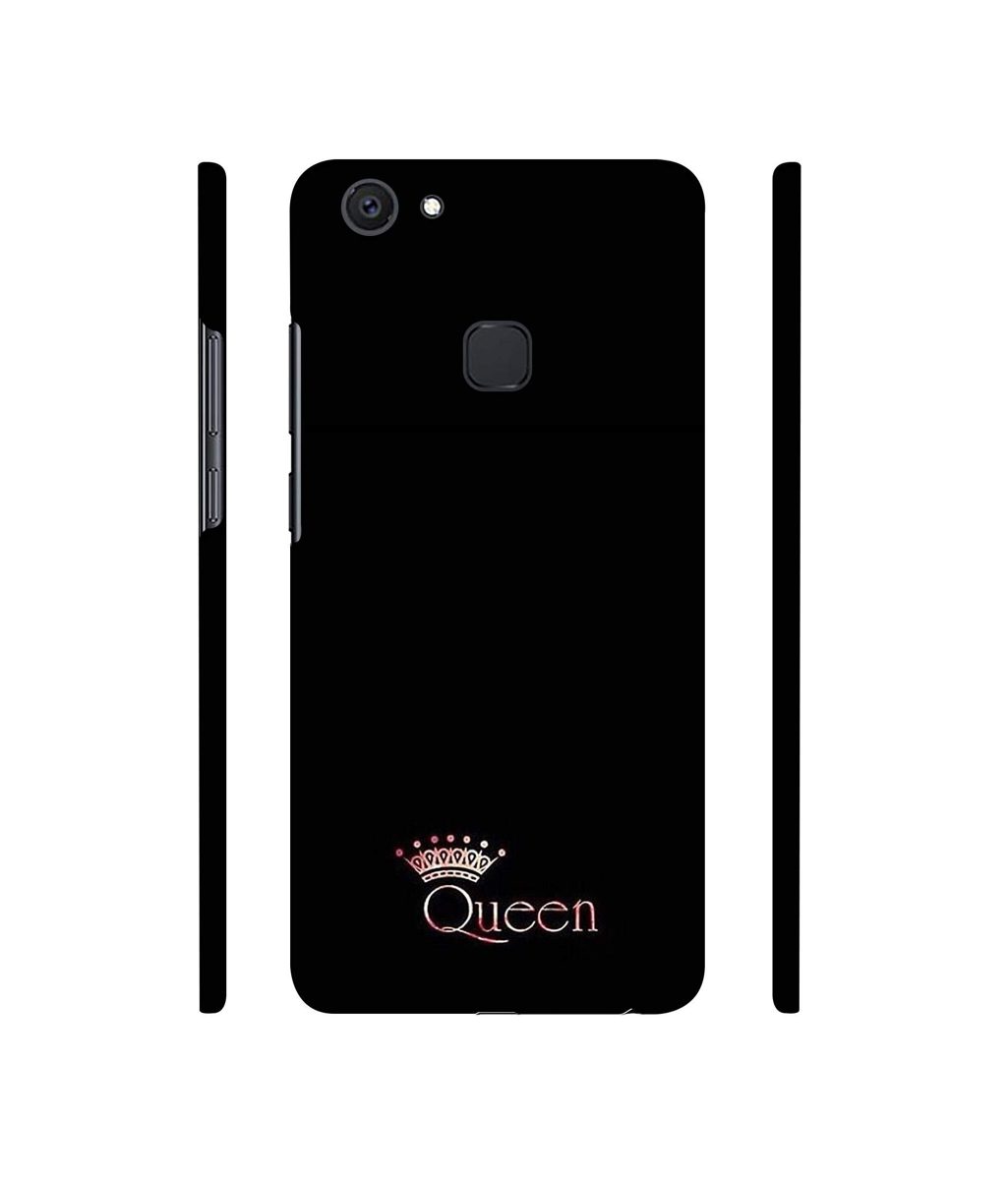 Amazon Brand - Solimo Designer Queen 3D Printed Hard Back Case Mobile Cover for Vivo V7 Plus
