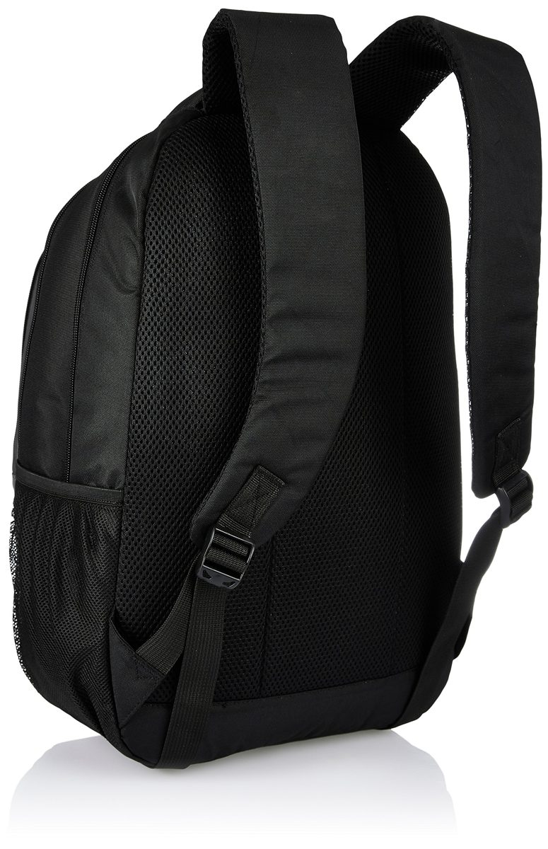 Amazon Brand - Solimo Travel Backpack (29 litres, Metallic Grey & Coal Black)