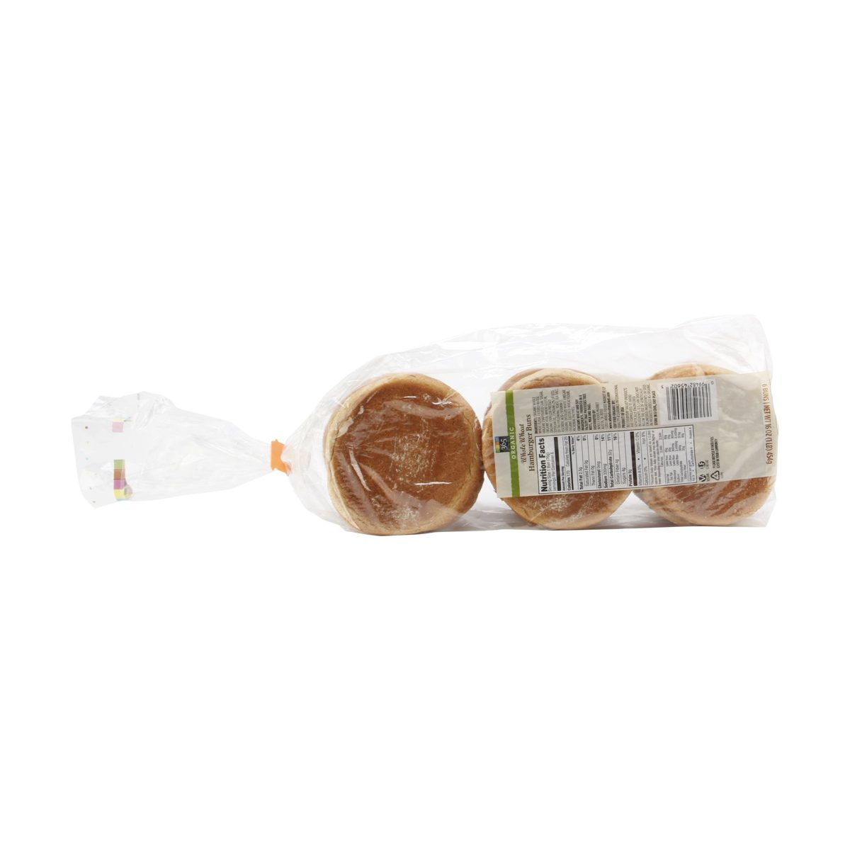 365 EVERYDAY VALUE Organic Wheat Hamburger Bun, 16 OZ