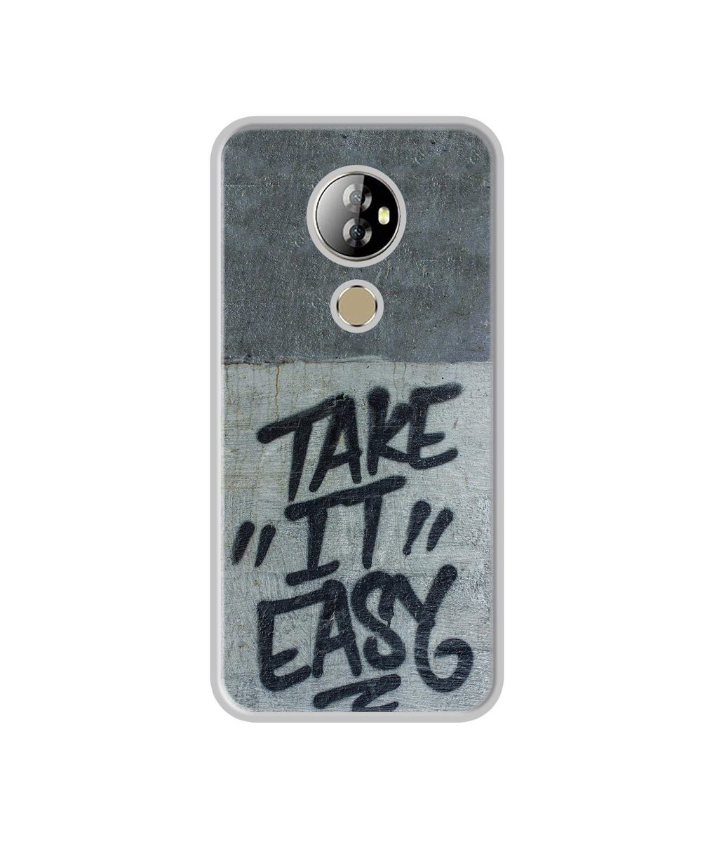 Amazon Brand - Solimo Designer Take It Easy UV Printed Soft Back Case Mobile Cover for Comio X1 Note