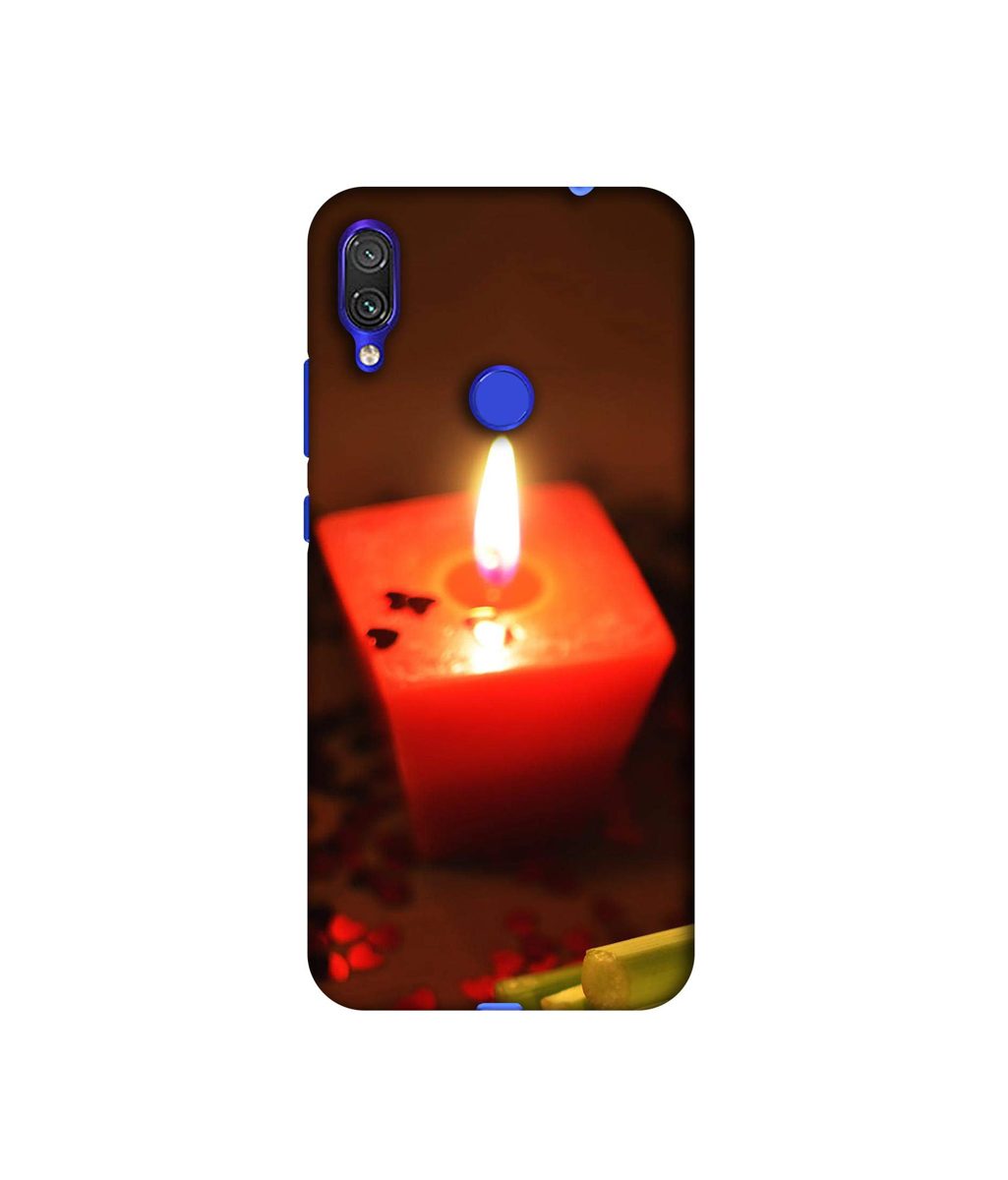 Amazon Brand - Solimo Designer Candle Light 3D Printed Hard Back Case Mobile Cover for Xiaomi Redmi Note 7 Pro