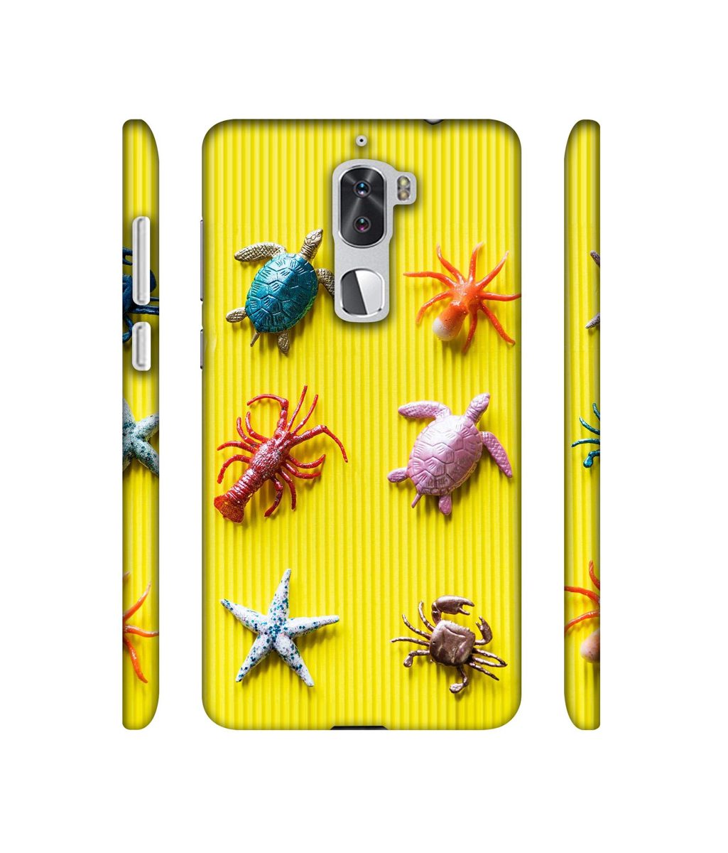 Amazon Brand - Solimo Designer Sea Animals 3D Printed Hard Back Case Mobile Cover for Coolpad Cool1 Dual
