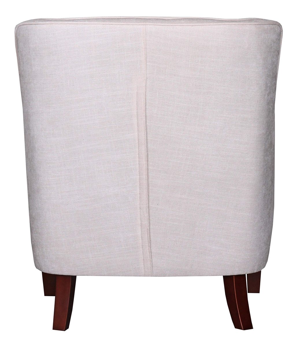 Amazon Brand – Stone & Beam Decatur Modern Tufted Wingback Living Room Accent Chair, 32.3"W, Optical