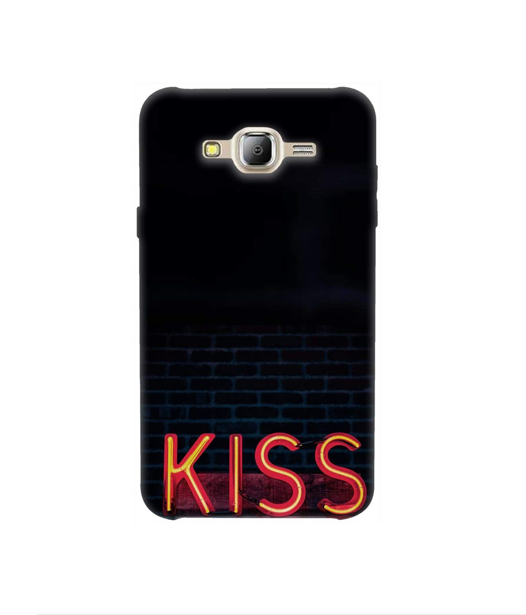 Amazon Brand - Solimo Designer Kiss 3D Printed Hard Back Case Mobile Cover for Samsung Galaxy J2 (2016)