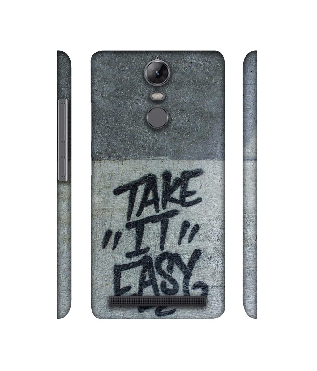 Amazon Brand - Solimo Designer Take It Easy 3D Printed Hard Back Case Mobile Cover for Lenovo K5 Note