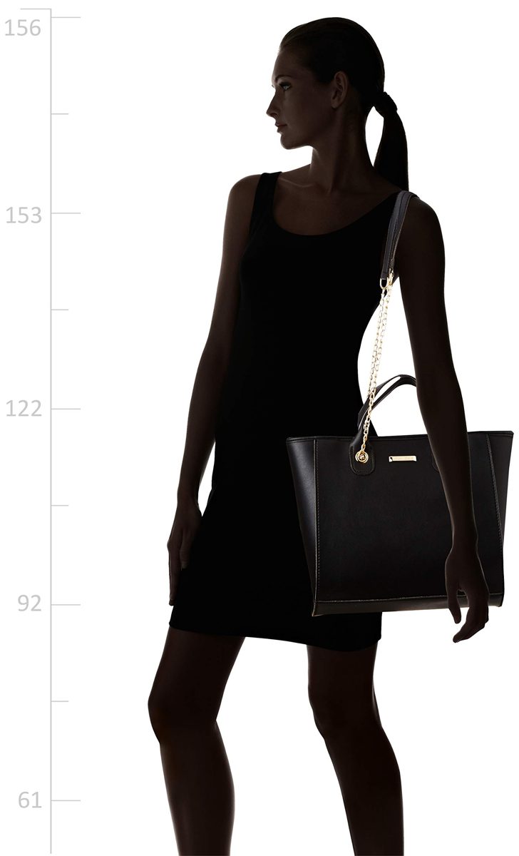 Flavia Women's Handbag (Black)