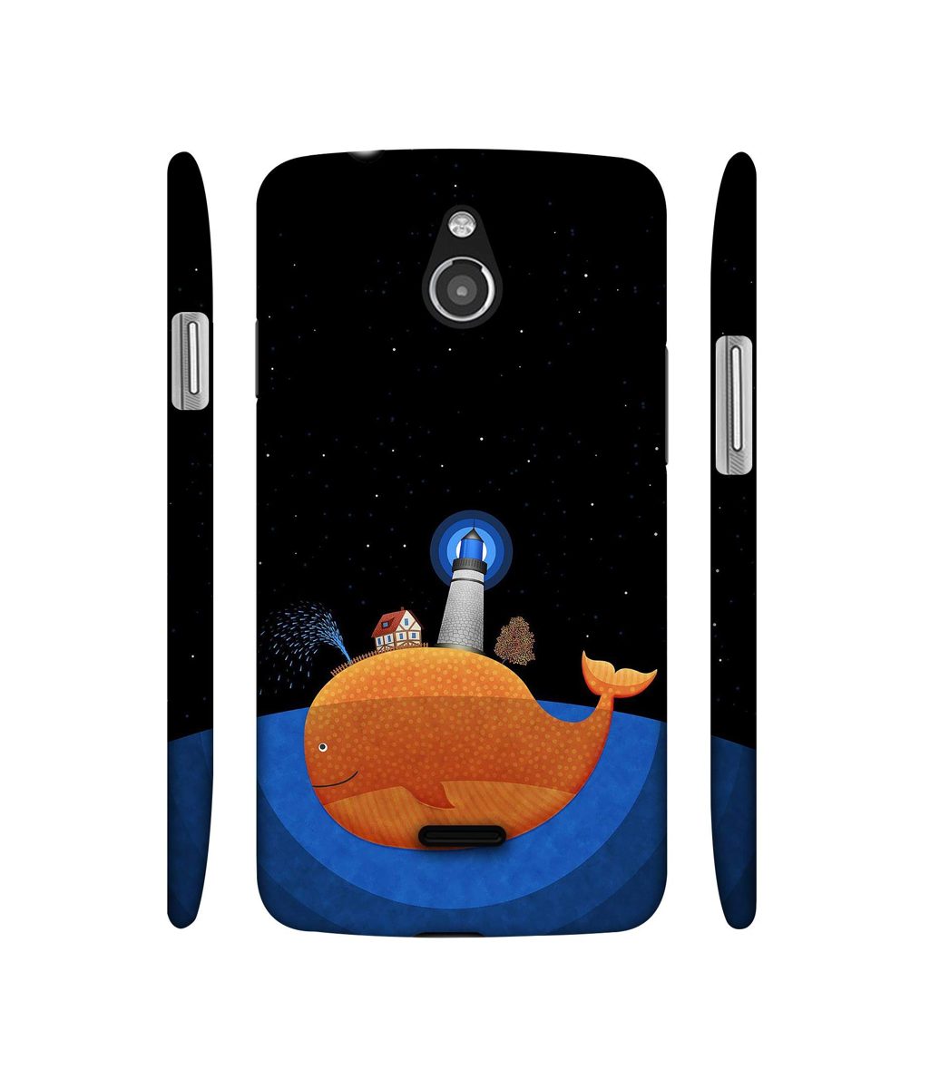 Amazon Brand - Solimo Designer Whale 3D Printed Hard Back Case Mobile Cover for InFocus M2