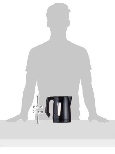 AmazonBasics 1.5 Litre Kettle - Black