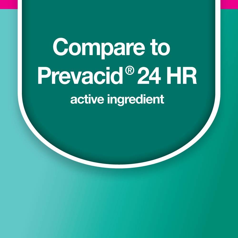 Basic Care Lansoprazole Delayed Release Orally Disintegrating Tablets 15 mg, Acid Reducer, 14 Count
