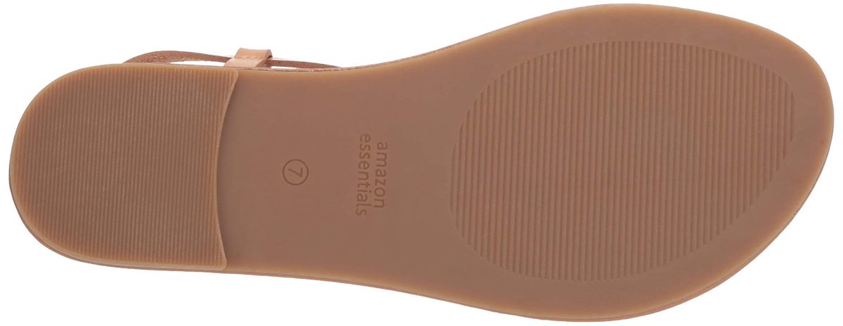 Amazon Essentials Spano Women's Casual Thong with Ankle Strap Sandal, Women's Sandal