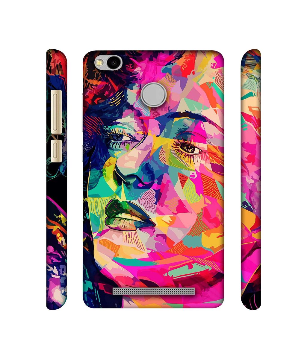 Amazon Brand - Solimo Designer Multicolor Lady Vector 3D Printed Hard Back Case Mobile Cover for Xiaomi Redmi 3S Prime