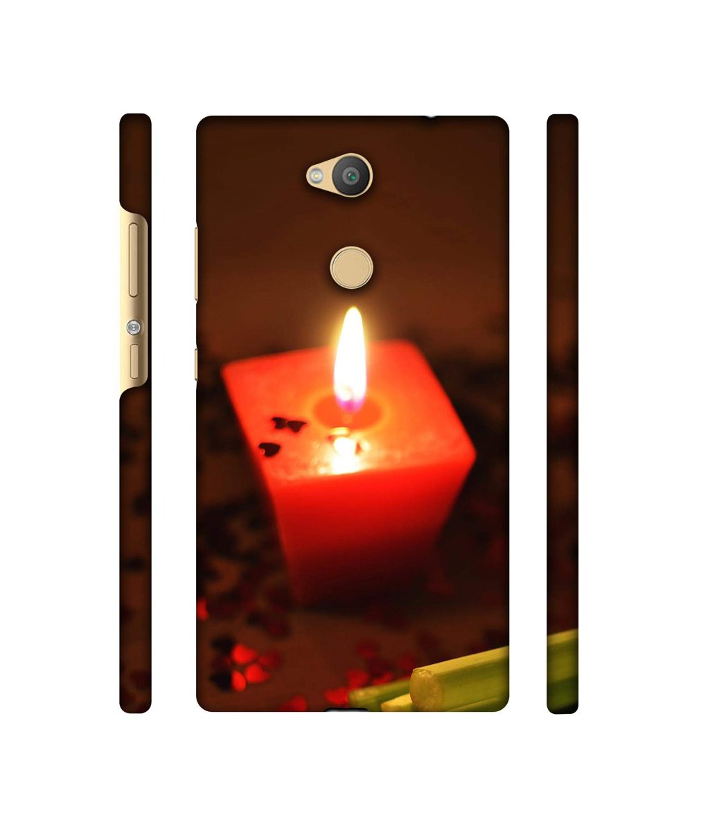 Amazon Brand - Solimo Designer Candle Light 3D Printed Hard Back Case Mobile Cover for Sony Xperia L2
