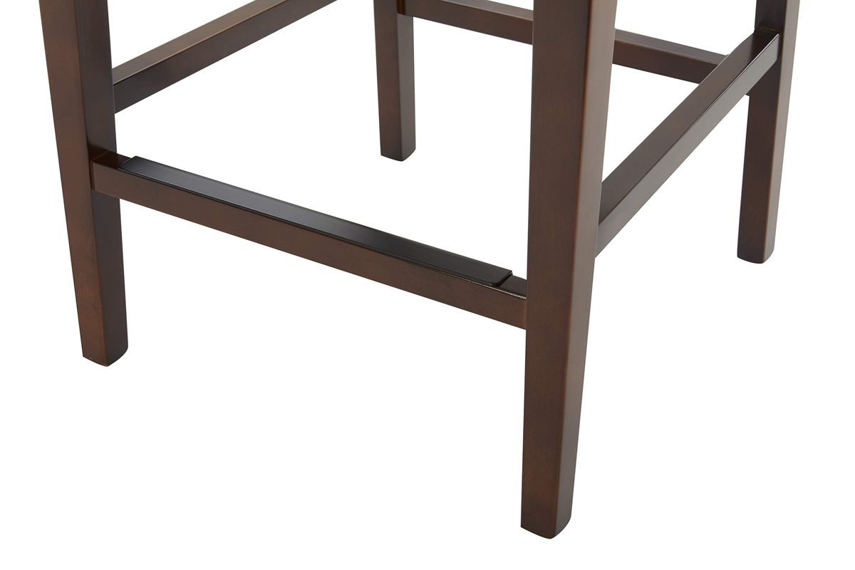 Amazon Brand – Stone & Beam Elise Upholstered Counter-Height Barstool, 38.6"H, Hemp