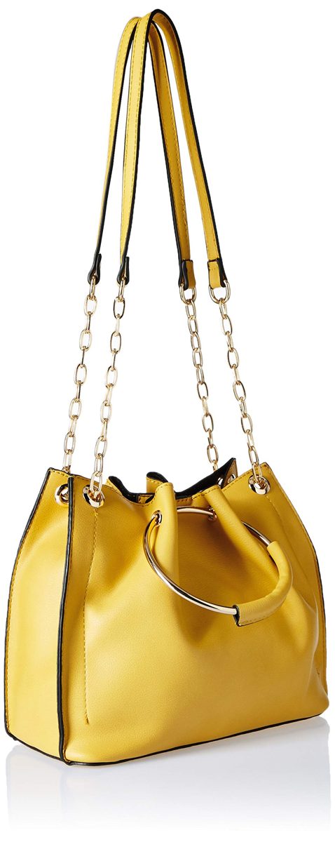 Flavia Women's Handbag (Yellow)