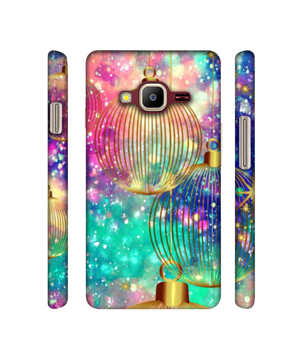 Amazon Brand - Solimo Designer Hanging Balls 3D Printed Hard Back Case Mobile Cover for Samsung Z2