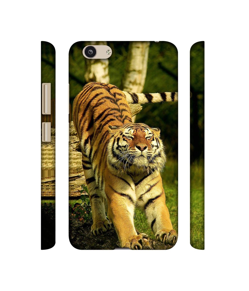 Amazon Brand - Solimo Designer Tiger 3D Printed Hard Back Case Mobile Cover for Vivo Y53