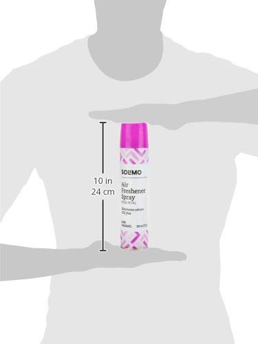 Amazon Brand - Solimo Air Freshener Spray - Rose Petal, 300ml
