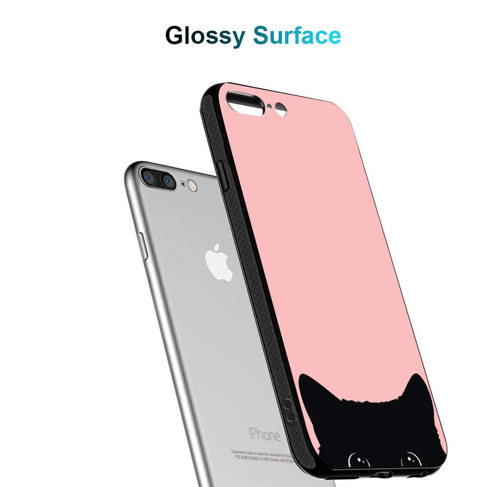 Amazon Brand - Solimo Designer Kitty Printed Hard Back Case Mobile Cover for Apple iPhone 8 Plus / 7 Plus (D1211)