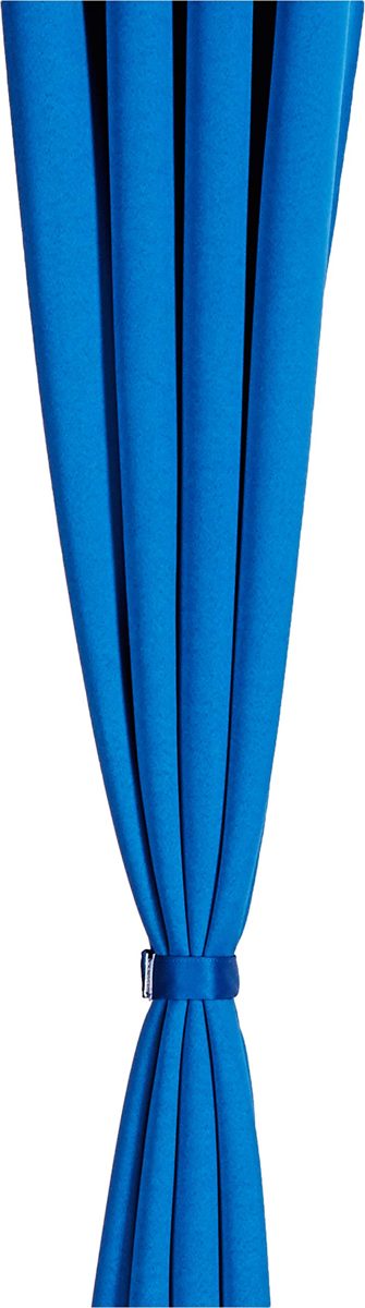 Amazon Brand - Solimo Room Darkening Blackout Door Curtain, 7 Feet (Blue)
