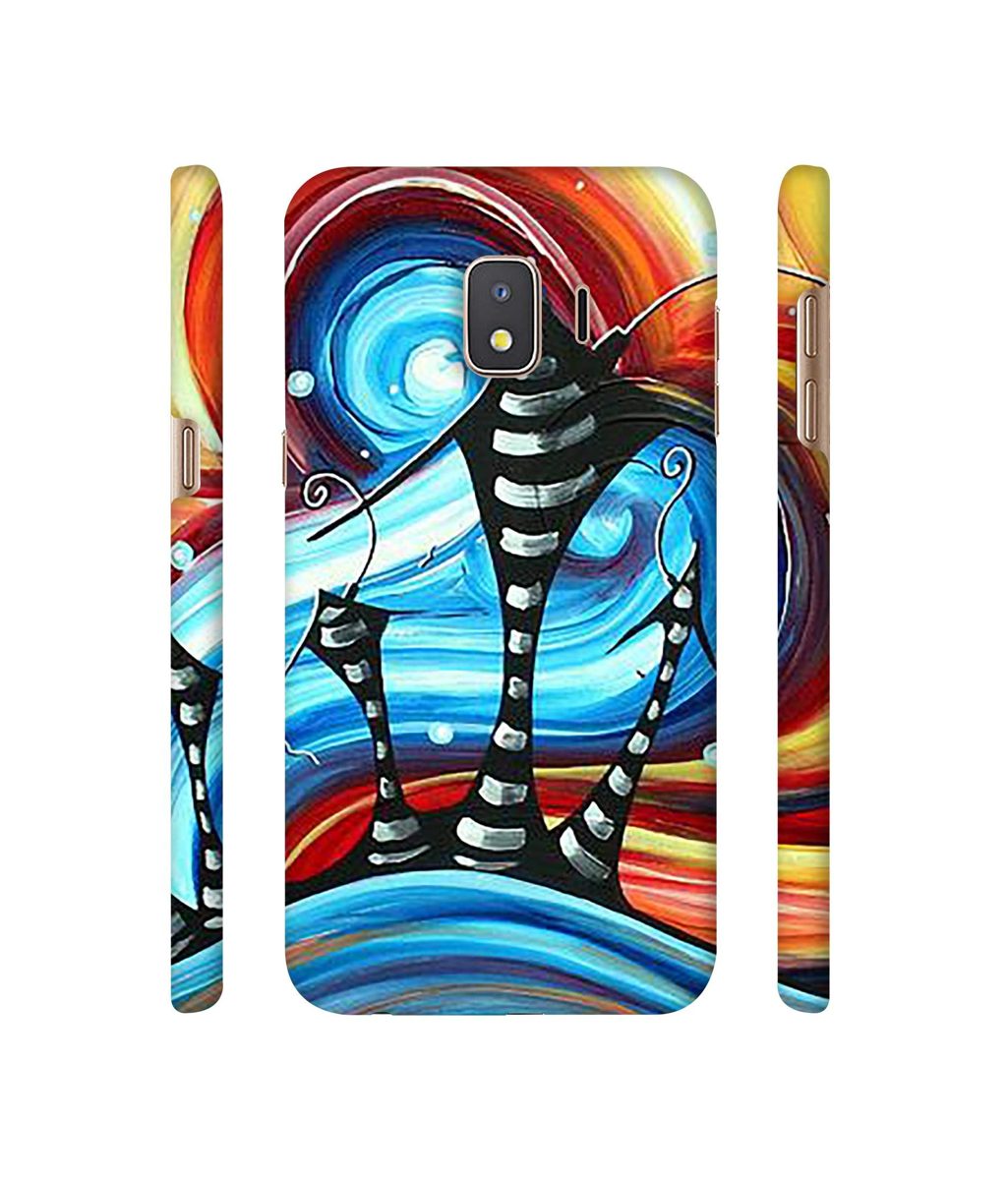 Amazon Brand - Solimo Designer Abstarct Texture 3D Printed Hard Back Case Mobile Cover for Samsung Galaxy J2 Core