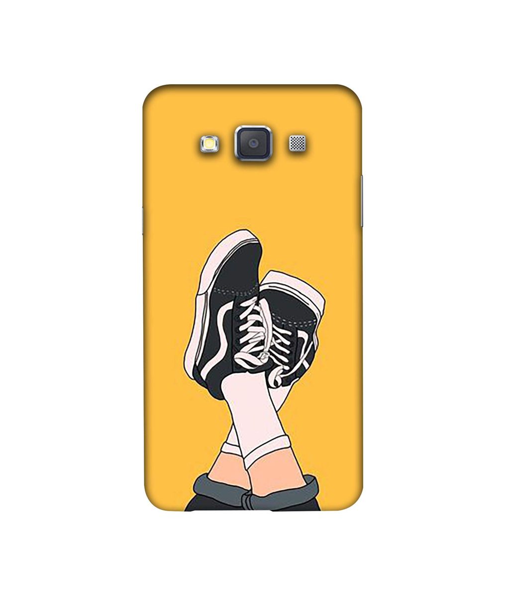 Amazon Brand - Solimo Designer Boy Shoes Pattern 3D Printed Hard Back Case Mobile Cover for Samsung Galaxy A5