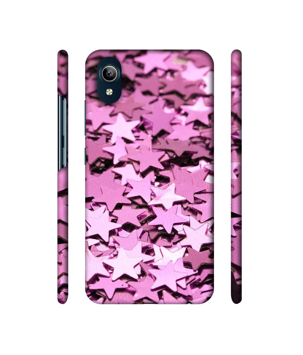 Amazon Brand - Solimo Designer Glitter Stars 3D Printed Hard Back Case Mobile Cover for Vivo Y91i
