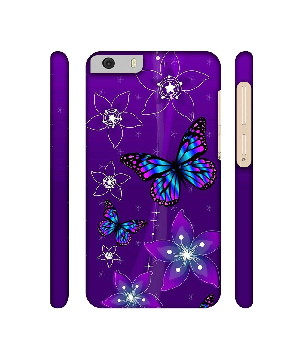 Amazon Brand - Solimo Designer Butterflies 3D Printed Hard Back Case Mobile Cover for Micromax Canvas Knight 2 E471