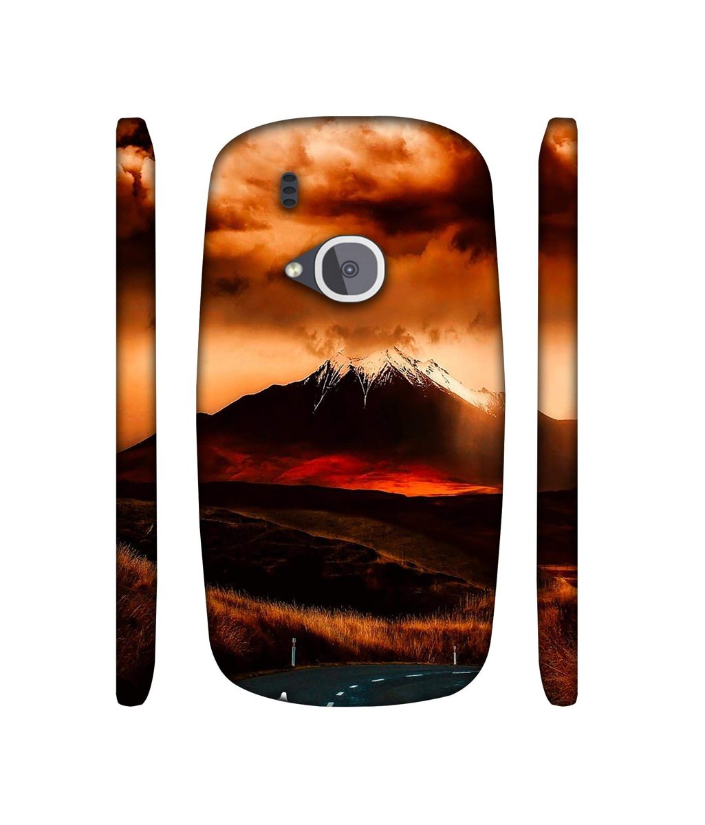 Amazon Brand - Solimo Designer Volcano 3D Printed Hard Back Case Mobile Cover for Nokia 3310