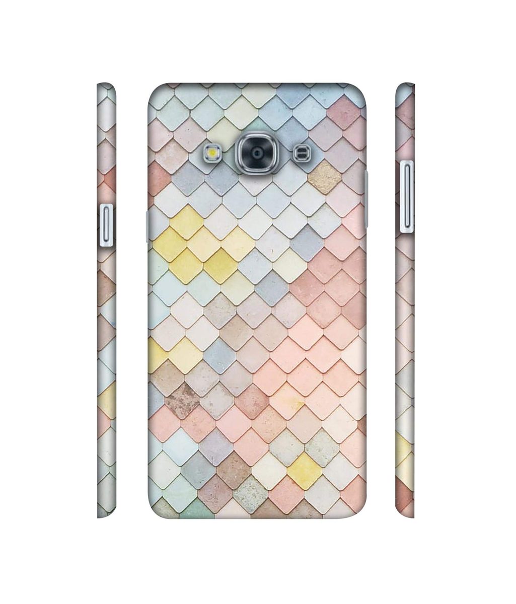 Amazon Brand - Solimo Designer Small Squre Texture 3D Printed Hard Back Case Mobile Cover for Samsung Galaxy J3 Pro