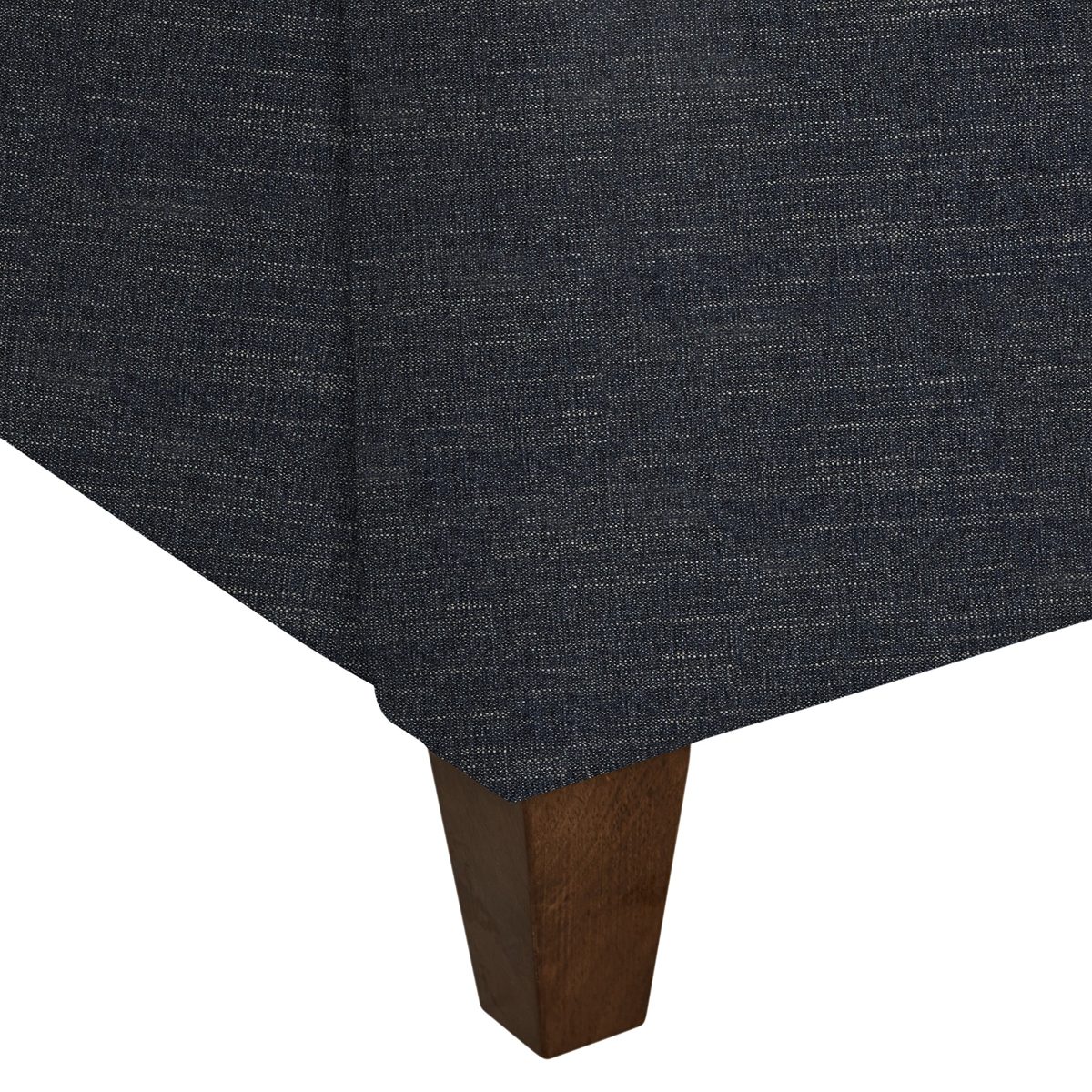 Amazon Brand – Stone & Beam Tisbury Nailhead Trim Queen Bed, 66"W, Curious Indigo