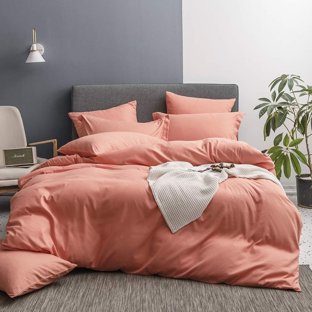 UMI Merryfeel Microfibre Duvet Cover Set, Light and Soft