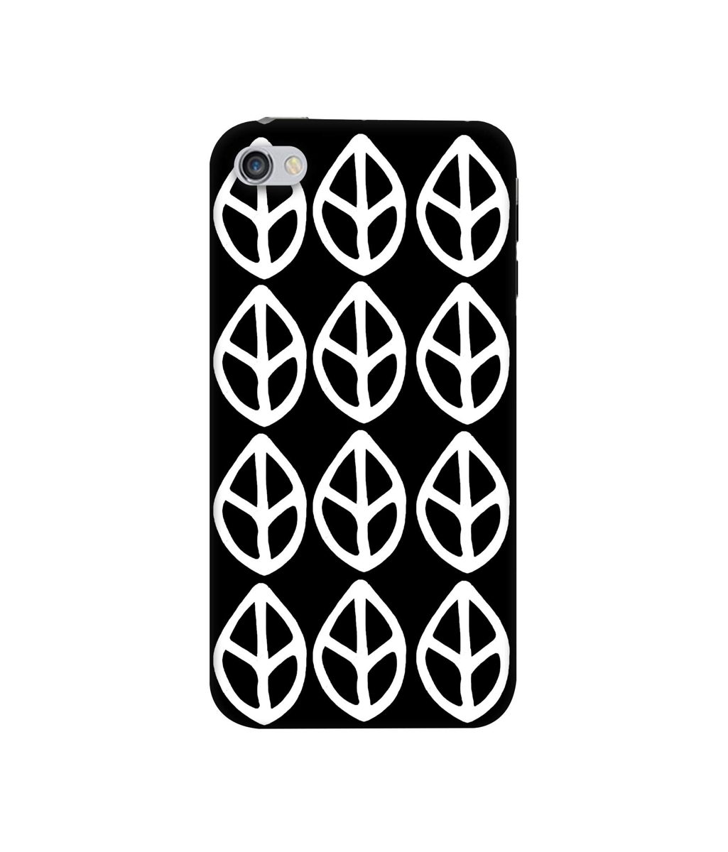 Amazon Brand - Solimo Designer White Leaf Texture 3D Printed Hard Back Case Mobile Cover for Apple iPhone 4 / 4S