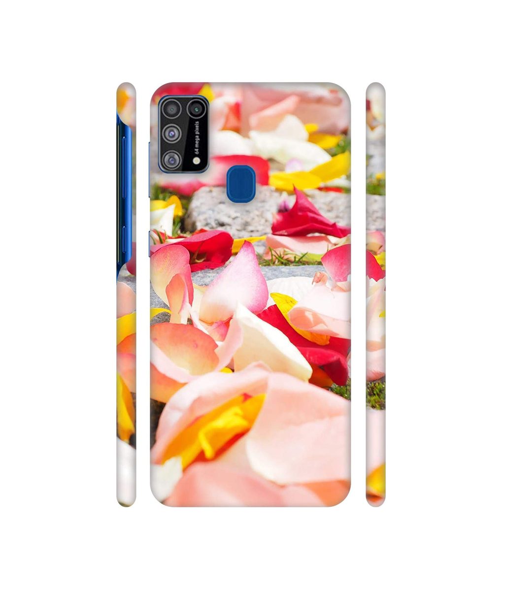 Amazon Brand - Solimo Designer Rose Petals 3D Printed Hard Back Case Mobile Cover for Samsung Galaxy M31