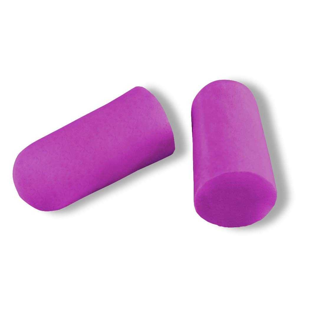 Amazon Basics Slim Shape Soft Foam Earplugs, NRR 28dB, 50-Pair, 3-Pack