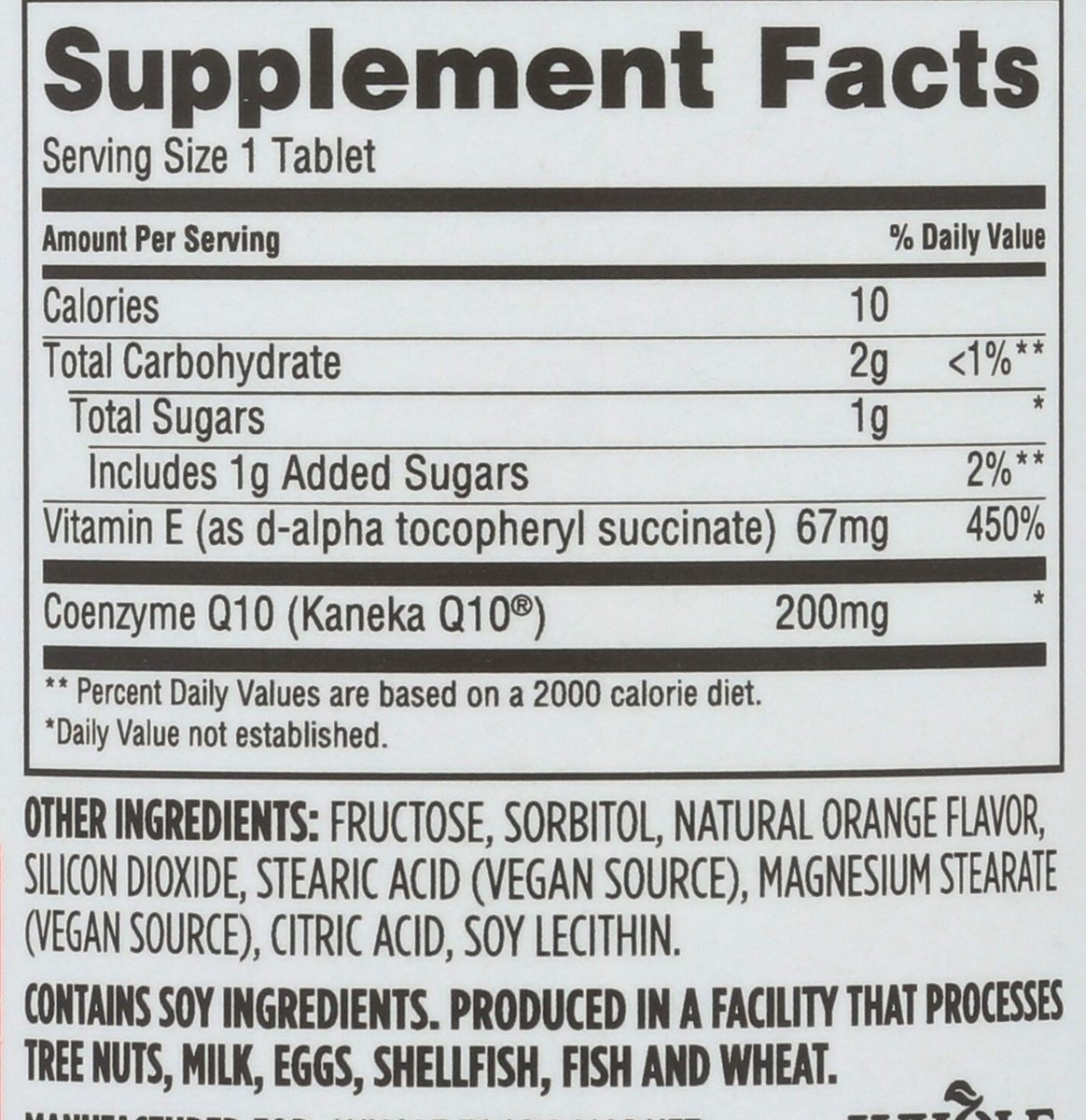 WHOLE FOODS MARKET CoQ10 200 MG Lozenges, 60 CT