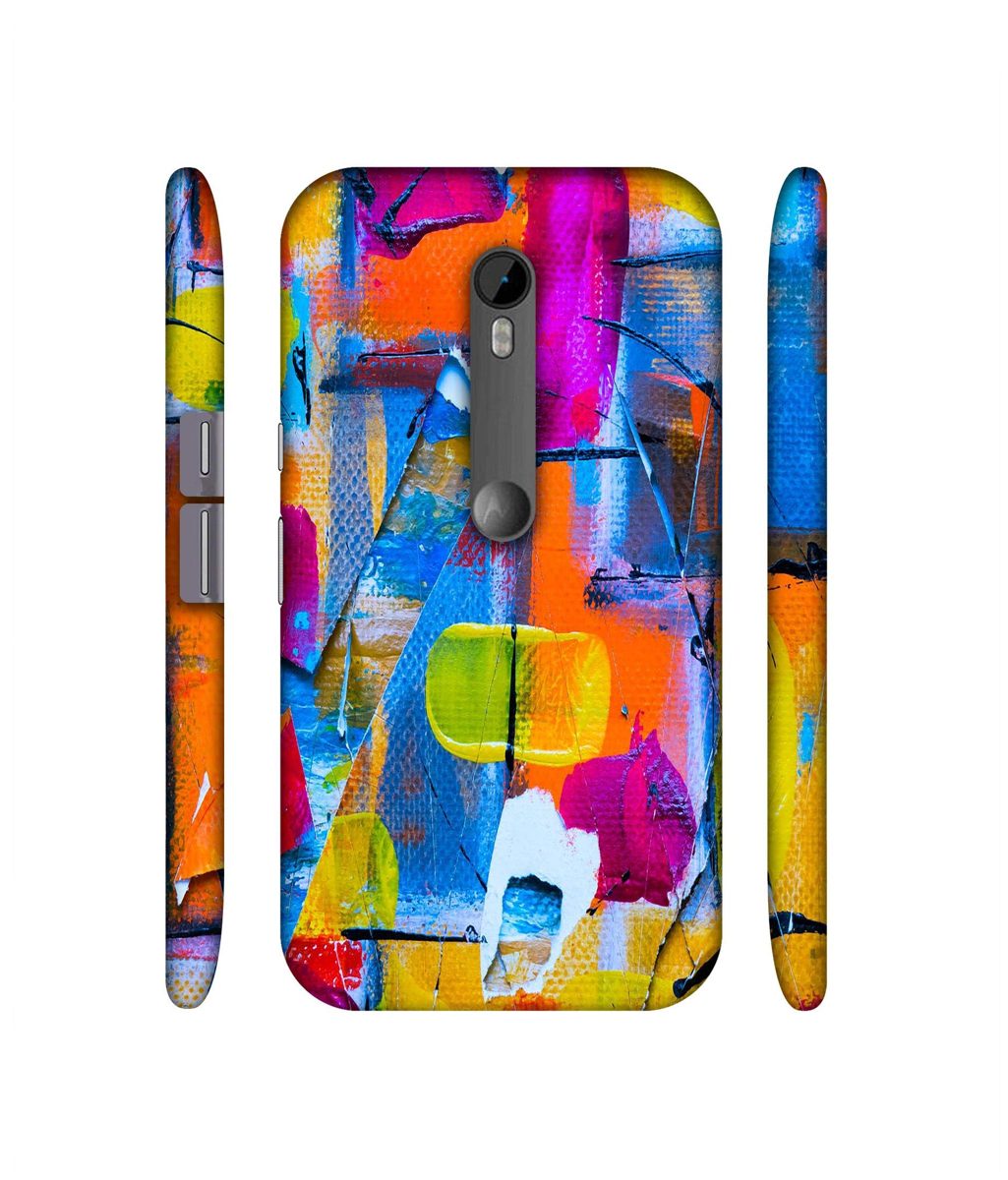 Amazon Brand - Solimo Designer Multicolor Box Texture 3D Printed Hard Back Case Mobile Cover for Motorola Moto G 3rd Generation