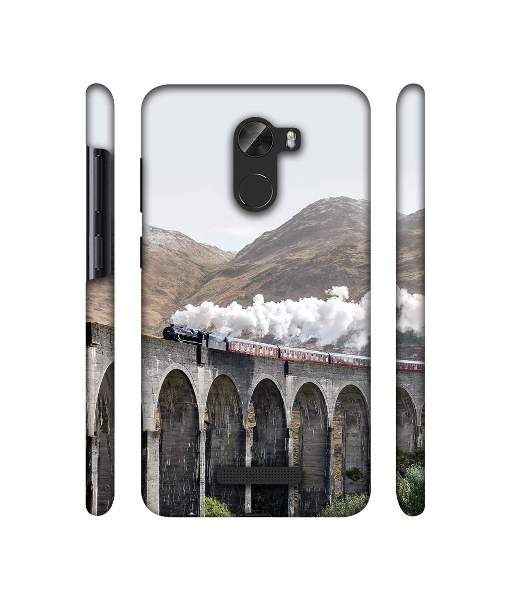 Amazon Brand - Solimo Designer Steam Train 3D Printed Hard Back Case Mobile Cover for Gionee A1 Lite