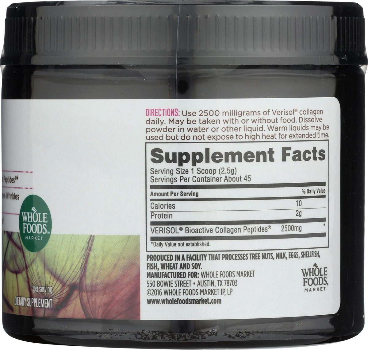 Whole Foods Market, Collagen Powder - Unflavored, 4 oz