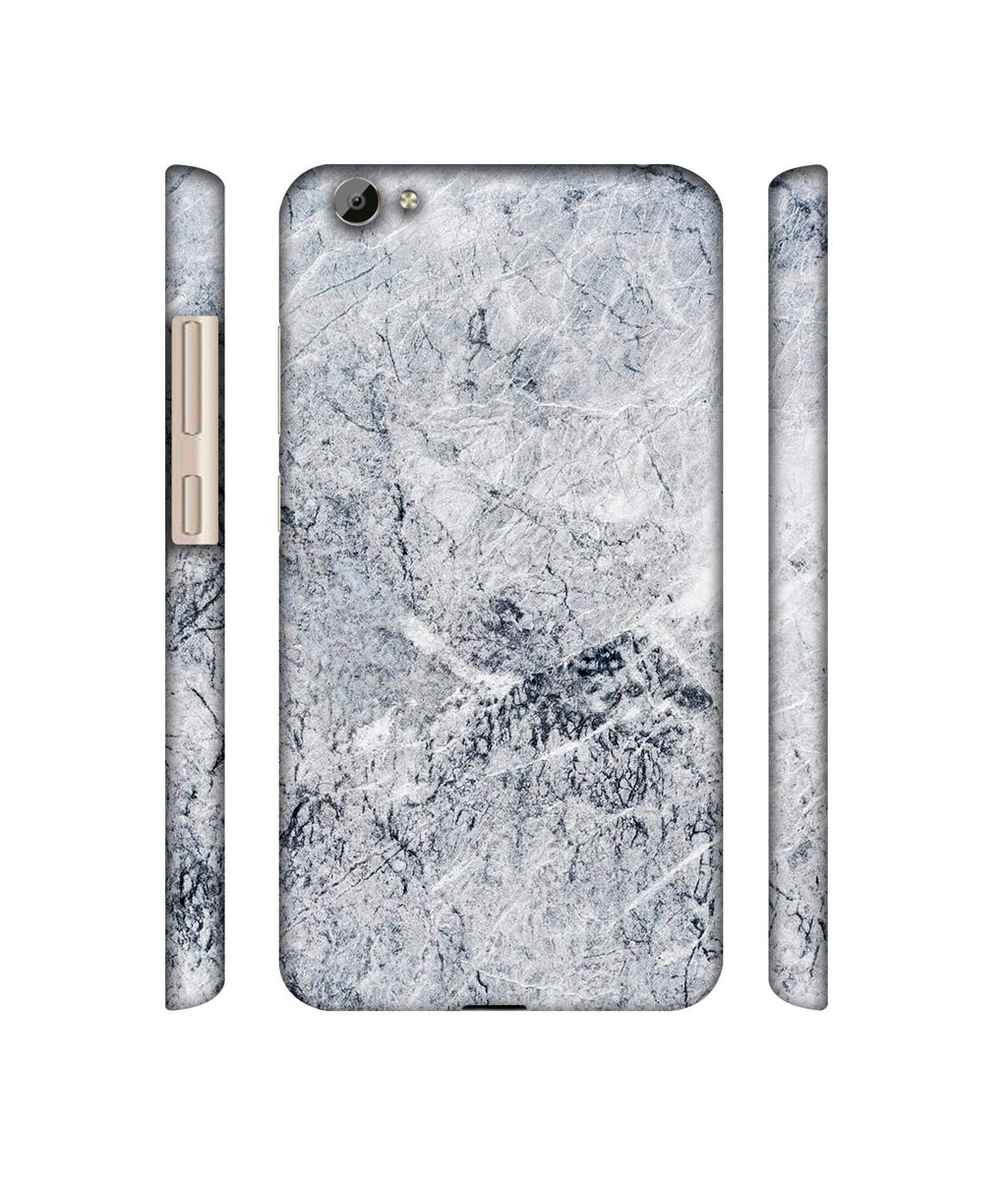 Amazon Brand - Solimo Designer Grayish Marble 3D Printed Hard Back Case Mobile Cover for Vivo Y66