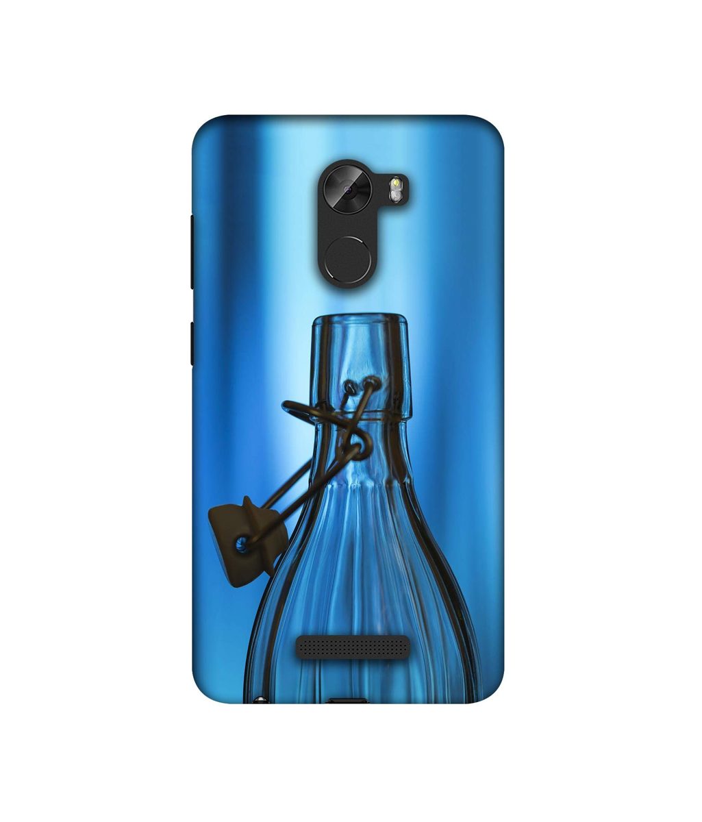 Amazon Brand - Solimo Designer Blue Bottle 3D Printed Hard Back Case Mobile Cover for Gionee A1 Lite