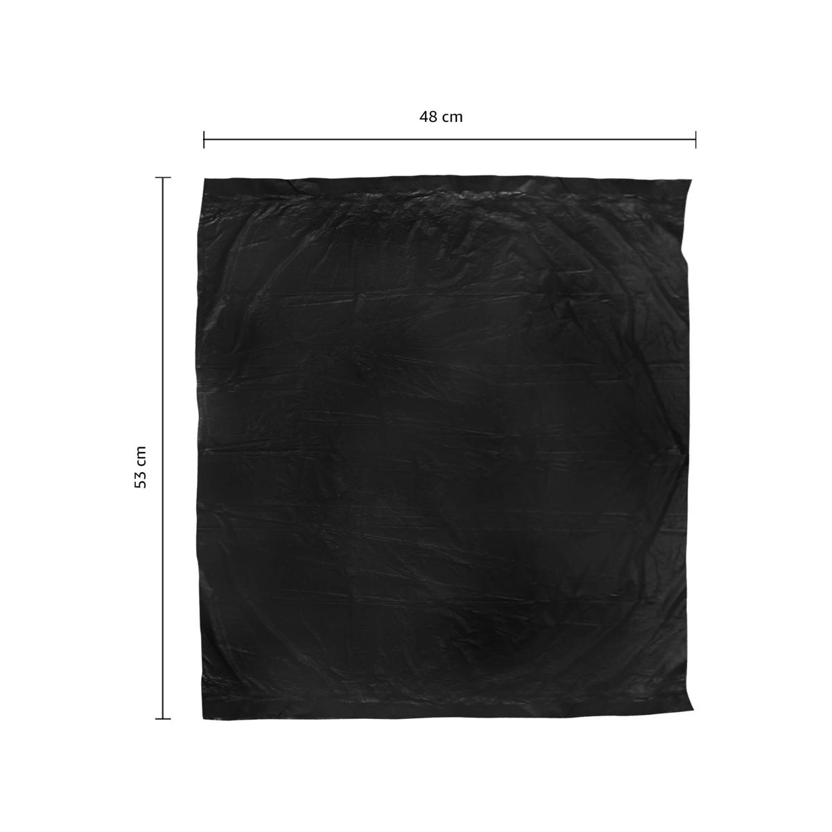 Amazon Brand - Presto! Oxo-Biodegradable Garbage Bags, Medium (19 x 21 inches) - 30 bags/roll (Pack of 6)