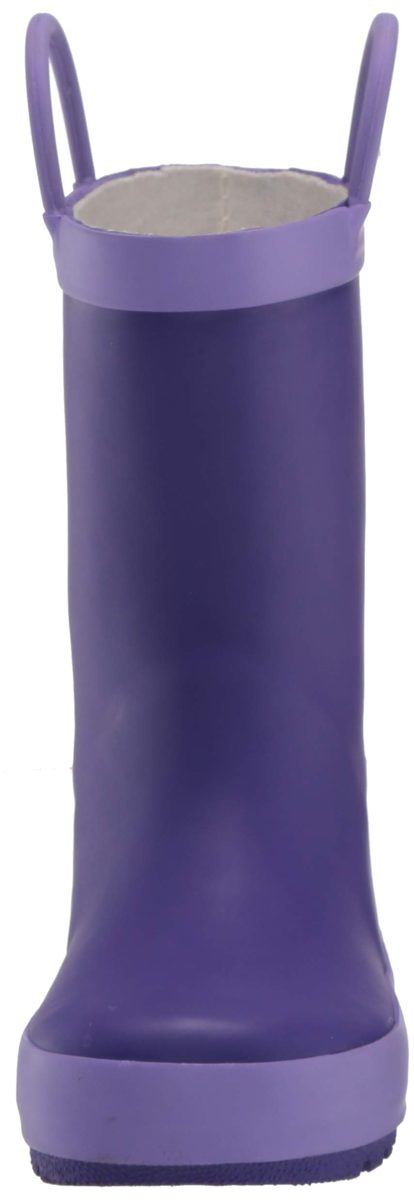 Amazon Essentials Harper Rain Boot, Purple, 9 Toddler