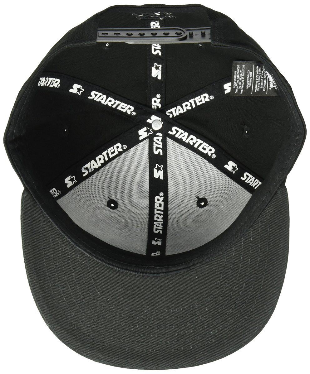 STARTER Men's Snap-Back Flat Brim Cap, Amazon Exclusive
