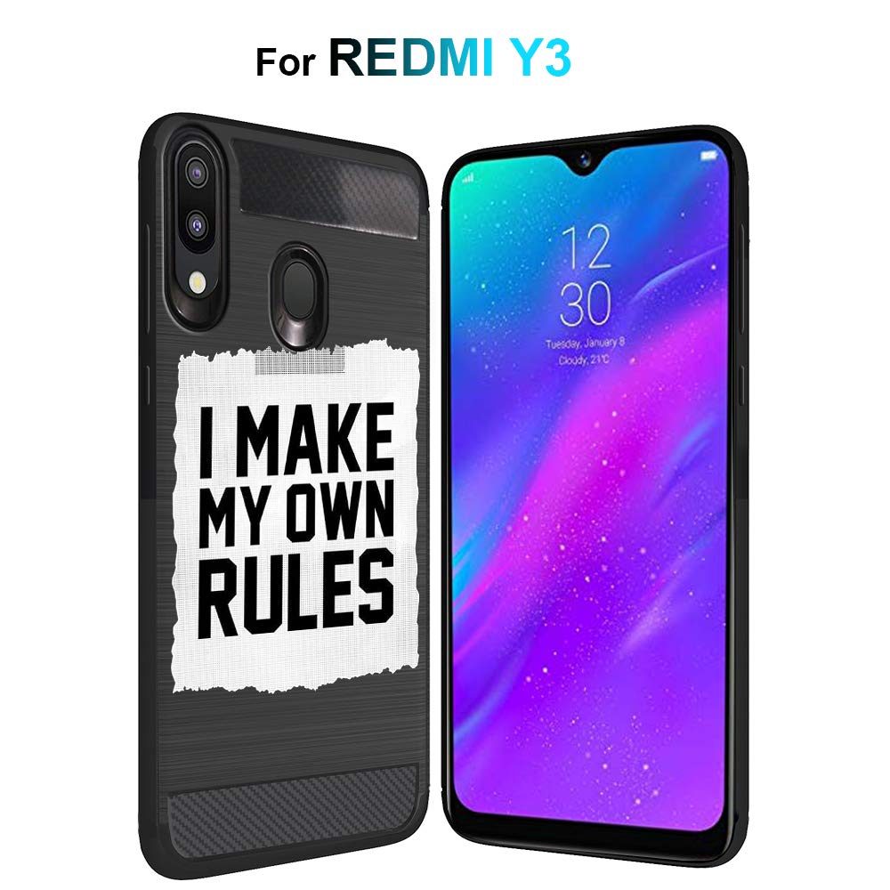 Amazon Brand - Solimo Designer Printed Mobile Cover (Soft & Flexible Back case) for Xiaomi Redmi Y3 (D1034)