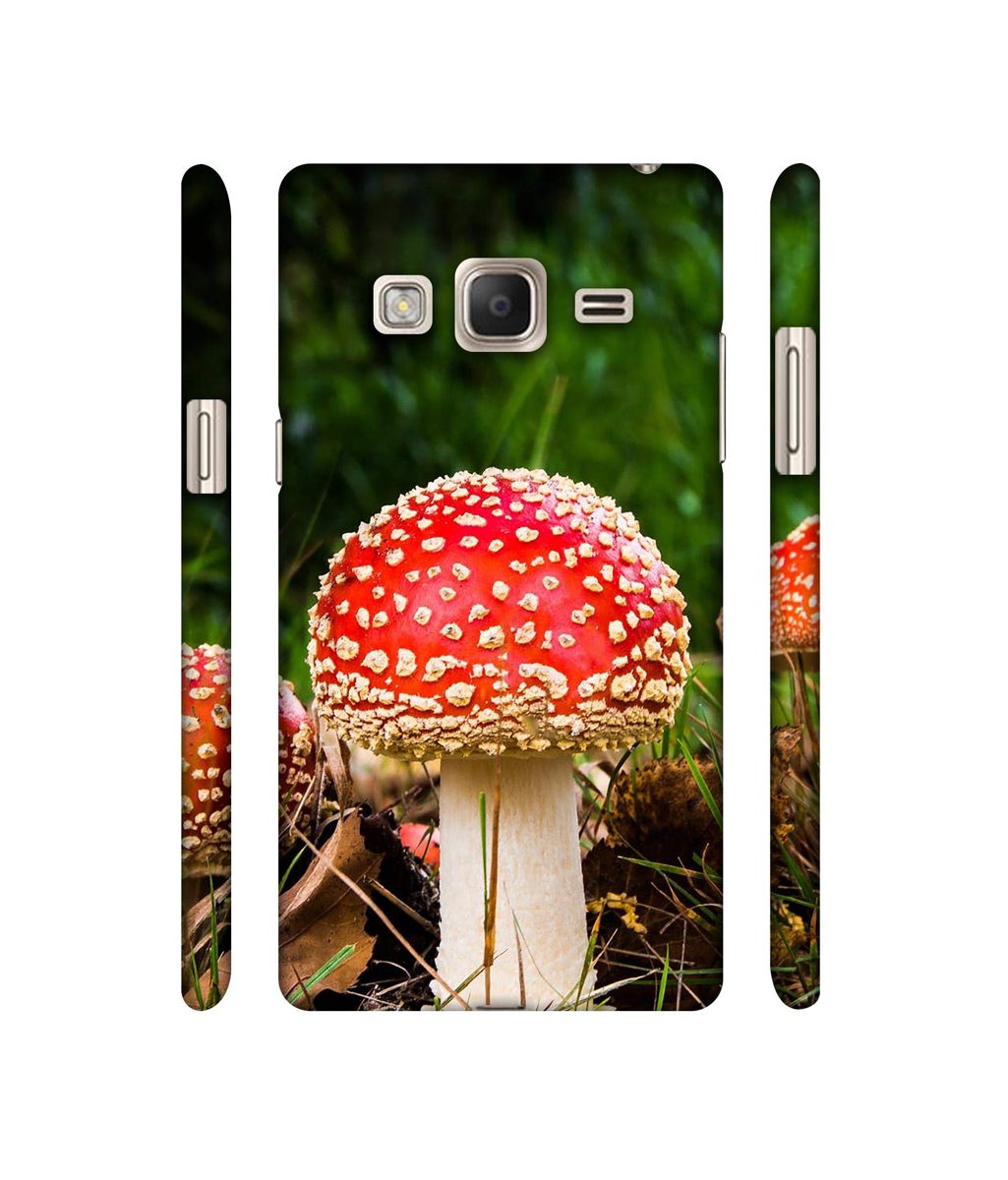 Amazon Brand - Solimo Designer Red Mushroom 3D Printed Hard Back Case Mobile Cover for Samsung Z3