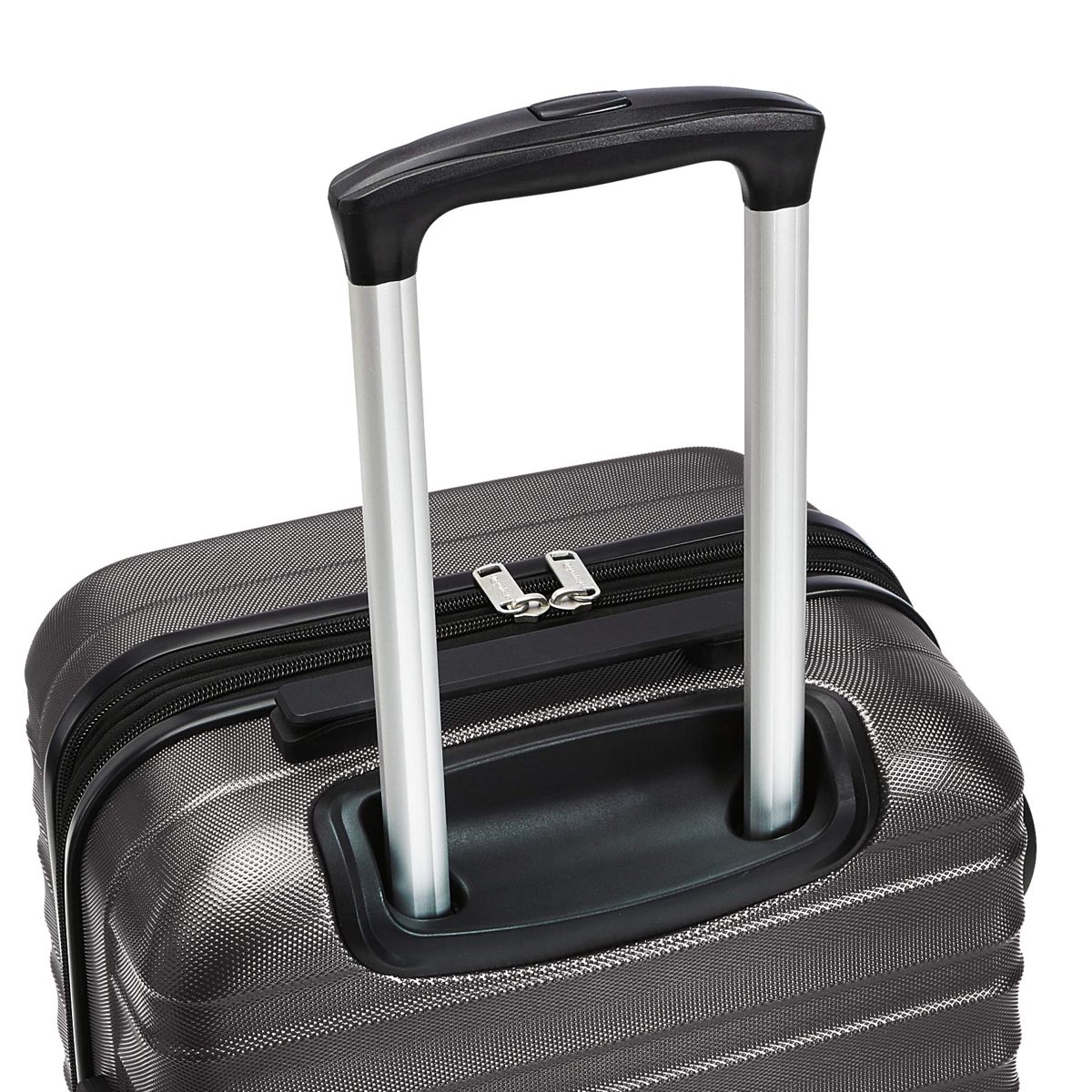 AmazonBasics Hardside Suitcase - 20-Inch, Grey
