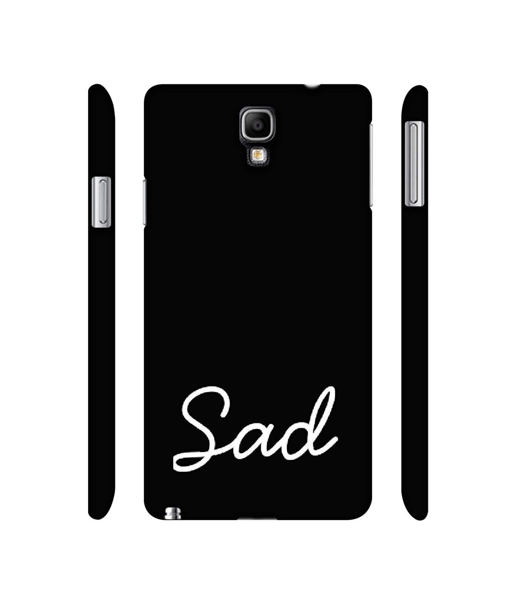 Amazon Brand - Solimo Designer Sad 3D Printed Hard Back Case Mobile Cover for Samsung Galaxy Note 3 Neo