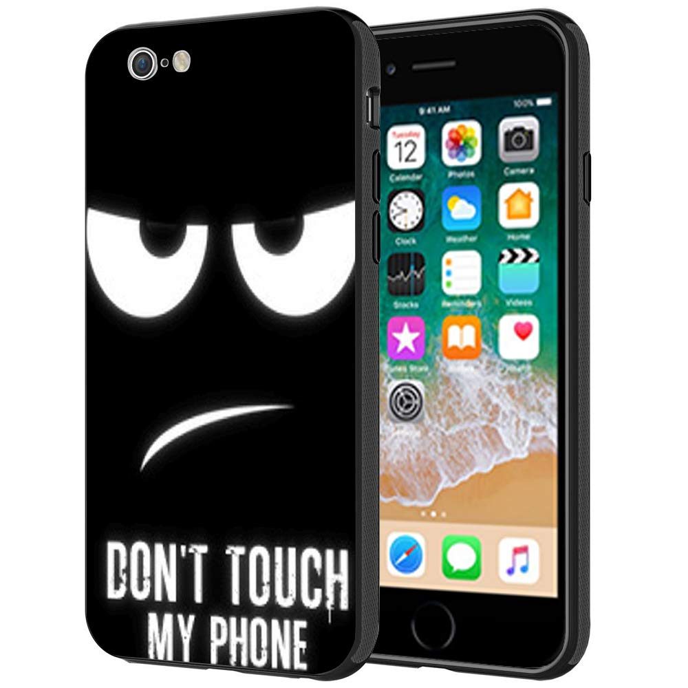 Amazon Brand - Solimo Designer Don't Touch My Mobile Printed Hard Back Case Mobile Cover for Apple iPhone 8/7 (D1153)