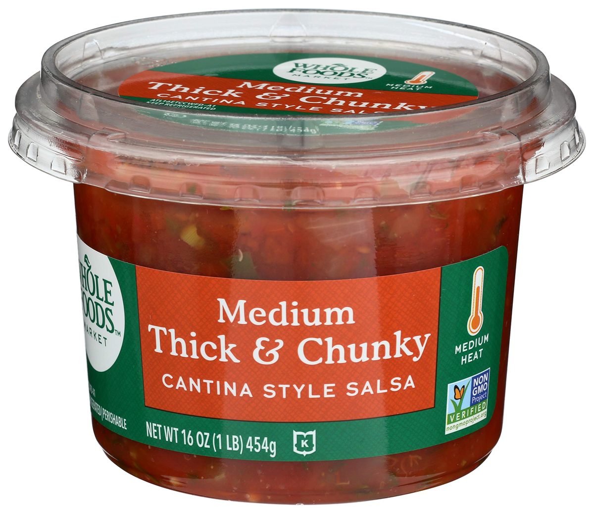 Whole Foods Market, Salsa Medium Cantina Style, 16 Ounce